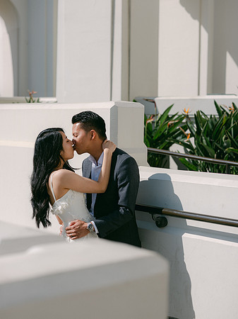 Elizabeth and Paul Engagement at Griffith Observatory