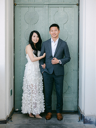 Elizabeth and Paul Engagement at Griffith Observatory