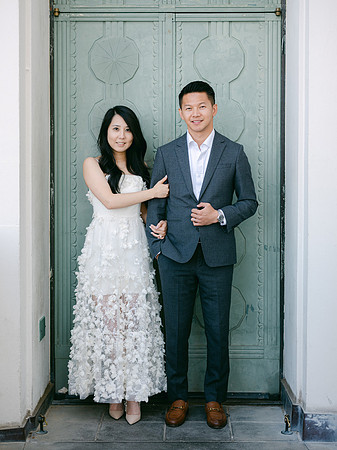 Elizabeth and Paul Engagement at Griffith Observatory