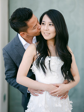 Elizabeth and Paul Engagement at Griffith Observatory