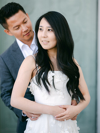 Elizabeth and Paul Engagement at Griffith Observatory