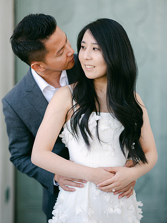 Elizabeth and Paul Engagement at Griffith Observatory