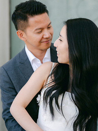 Elizabeth and Paul Engagement at Griffith Observatory