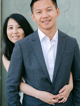 Elizabeth and Paul Engagement at Griffith Observatory